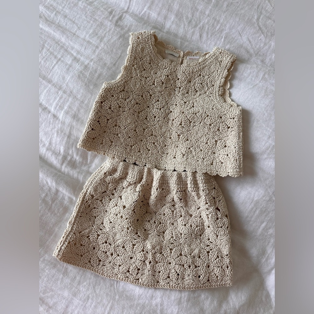 Zara matching set for little girls size 2t